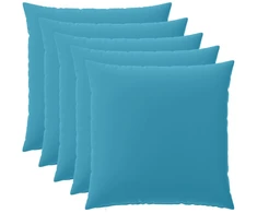 Pagalvėlės užvalkalas 6 pcs HEERLEN Šviesiai mėlyna 60 x 60 cm