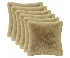 Pagalvėlės užvalkalas 6 pcs HEERLEN Šviesiai žalia 35 x 35 cm