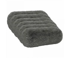 Pagalvėlės užvalkalas 6 pcs HEERLEN Šviesiai pilka Ø 15 x 40 cm