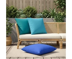 Pagalvėlės užvalkalas 6 pcs HEERLEN Šviesiai mėlyna 80 x 80 cm
