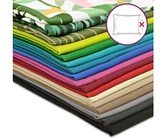 Pagalvėlės užvalkalas 6 pcs HEERLEN Šviesiai mėlyna 80 x 80 cm
