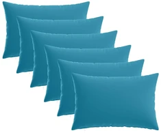 Pagalvėlės užvalkalas 6 pcs HEERLEN Šviesiai mėlyna 40 x 60 cm