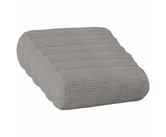 Pagalvėlės užvalkalas 6 pcs HEERLEN Šviesiai pilka Ø 15 x 40 cm