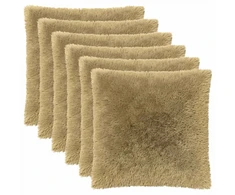 Pagalvėlės užvalkalas 6 pcs HEERLEN Šviesiai žalia 60 x 60 cm