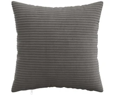Pagalvėlės užvalkalas 6 pcs HEERLEN Tamsiai pilka 45 x 45 cm