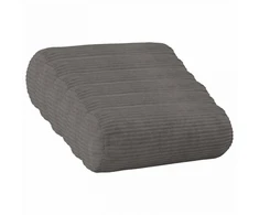 Pagalvėlės užvalkalas 6 pcs HEERLEN Tamsiai pilka Ø 15 x 40 cm