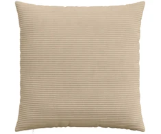 Pagalvėlės užvalkalas 6 pcs HEERLEN Taupe 80 x 80 cm mančester