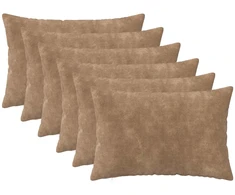 Pagalvėlės užvalkalas 6 pcs HEERLEN Taupe 30 x 50 cm
