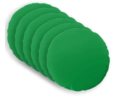 Pagalvėlės užvalkalas 6 pcs HEERLEN Žalia Ø 30 cm Poliesteris