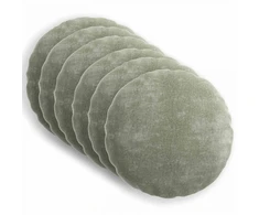 Pagalvėlės užvalkalas 6 pcs HEERLEN Žalia Ø 30 cm