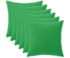 Pagalvėlės užvalkalas 6 pcs HEERLEN Žalia 40 x 40 cm