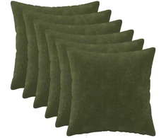 Pagalvėlės užvalkalas 6 pcs HEERLEN Žalia 50 x 50 cm