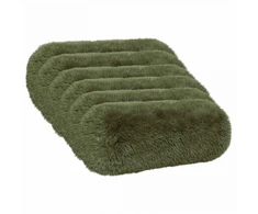 Pagalvėlės užvalkalas 6 pcs HEERLEN Žalia Ø 15 x 40 cm
