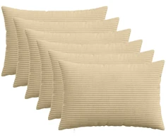 Pagalvėlės užvalkalas 6 pcs HEERLEN Žalias pilkas 40 x 60 cm