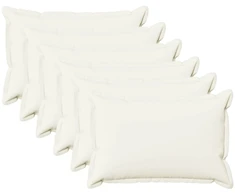 Pagalvėlės užvalkalas 6 pcs HOUTEN Balta 50 x 70 cm