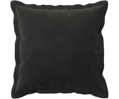 Pagalvėlės užvalkalas 6 vnt. HOUTEN Juoda 30 x 30 cm Aksomas