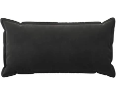 Pagalvėlės užvalkalas 6 pcs HOUTEN Juoda 40 x 80 cm Aksomas