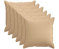 Pagalvėlės užvalkalas 6 pcs HOUTEN Kreminė 60 x 60 cm