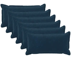 Pagalvėlės užvalkalas 6 pcs HOUTEN Mėlyna 40 x 70 cm