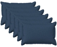 Pagalvėlės užvalkalas 6 pcs HOUTEN Mėlyna 50 x 70 cm