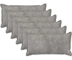 Pagalvėlės užvalkalas 6 pcs HOUTEN Šviesiai pilka 40 x 70 cm