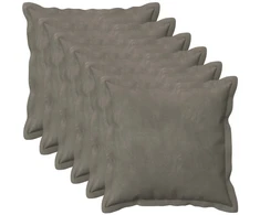 Pagalvėlės užvalkalas 6 pcs HOUTEN Šviesiai pilka 45 x 45 cm