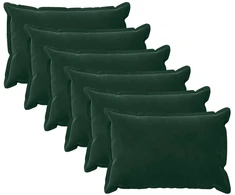 Pagalvėlės užvalkalas 6 pcs HOUTEN Tamsiai žalia 50 x 70 cm