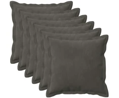 Pagalvėlės užvalkalas 6 pcs HOUTEN Tamsiai pilka 40 x 40 cm