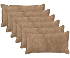 Pagalvėlės užvalkalas 6 pcs HOUTEN Taupe 40 x 70 cm