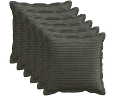 Pagalvėlės užvalkalas 6 vnt. HOUTEN Antracito 35 x 35 cm