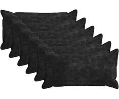 Pagalvėlės užvalkalas 6 vnt. HOUTEN Antracito 40 x 80 cm
