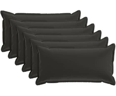 Pagalvėlės užvalkalas 6 vnt. HOUTEN Įvairiaspalvis 40 x 80 cm