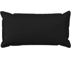Pagalvėlės užvalkalas 6 vnt. HOUTEN Juoda 40 x 80 cm