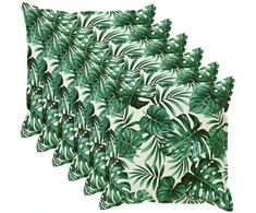 Pagalvėlės užvalkalas 6 vnt. HOUTEN Lapų raštas 35 x 35 cm