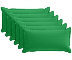 Pagalvėlės užvalkalas 6 vnt. HOUTEN Žalia 40 x 80 cm