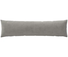 Pagalvėlės užvalkalas ALMELO Šviesiai pilka 40 x 145 cm