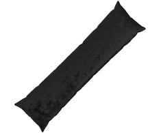 Pagalvėlės užvalkalas HEERLEN Juoda 40 x 145 cm Flanelė