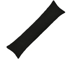 Pagalvėlės užvalkalas HEERLEN Juoda 40 x 145 cm Bouclé