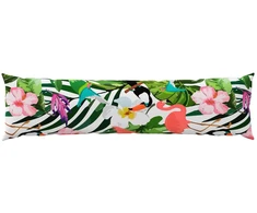 Pagalvėlės užvalkalas HEERLEN Juoda 40 x 145 cm Poliesteris