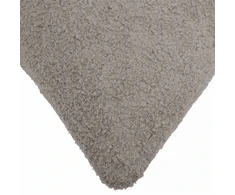 Pagalvėlės užvalkalas HEERLEN Šviesiai pilka 40 x 145 cm Bouclé