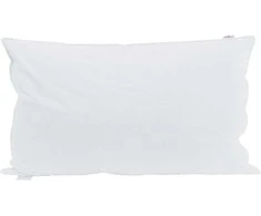 Pagalvė su pagalve 2 pcs Balta 40 x 80 cm Plunksna