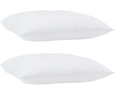 Pagalvė 2 pcs Balta 70 x 60 x 20 cm Medvilnė ir poliesteris
