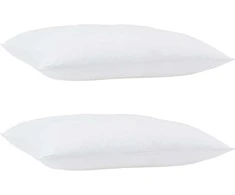 Pagalvė 2 pcs Balta 80 x 60 x 20 cm Medvilnė ir poliesteris