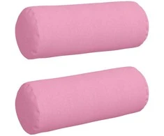 Pagalvės 2 pcs Rožinė Ø 25 x 70 cm audinys