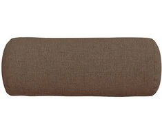 Pagalvės 2 vnt. audinys Ruda Ø 15 x 40 cm