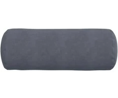 Pagalvės 2 pcs Tamsiai pilka Ø 25 x 70 cm Kordūrinis audinys