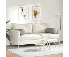 Pagalvės 2 vnt. audinys Tortora Ø 25 x 70 cm