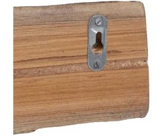 Pakaba Ruda 50 x 8 x 12 cm Kietas atkurtas medis