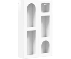 Pakabinama spintelė ELST Itin blizgi balta 59 x 20 x 100 cm