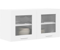 Pakabinama spintelė Balta 80 x 31 x 40 cm Apdirbta mediena